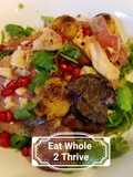 Chicken prosciutto potato cilantro salad