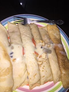 Una foto de Crepas saladas