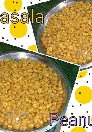 A picture of Masala peanuts.