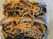 A picture of hotdog chili