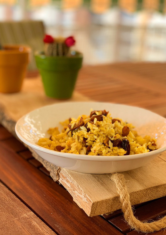 Una foto de Arroz árabe