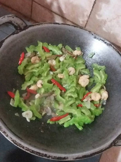 Foto resep Tumis pare udang