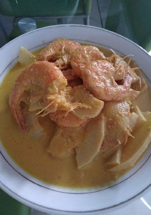 Foto resep Gulai rebung udang