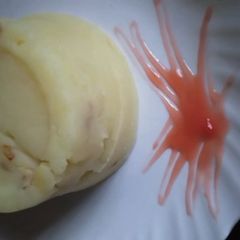 A picture of Mashed potatoes.