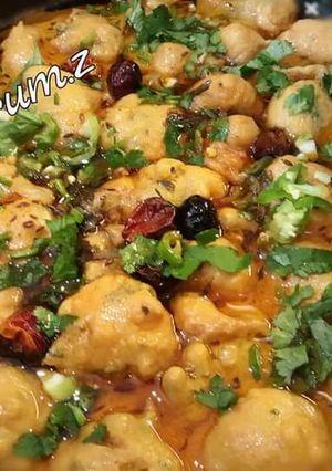 A picture of 🥘Punjabi Kadhi Pakora🥘.