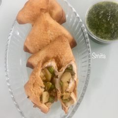 A picture of Guilt free Samosa.
