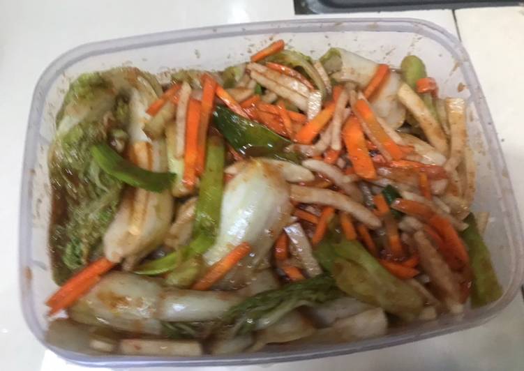 Resep Kimchi Untuk Pemula