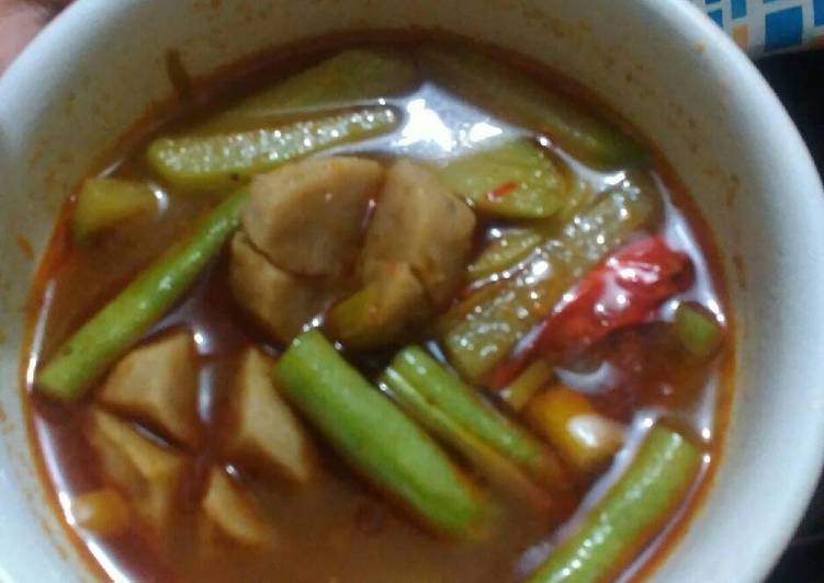 Gulai Baso Labu Siam Praktis