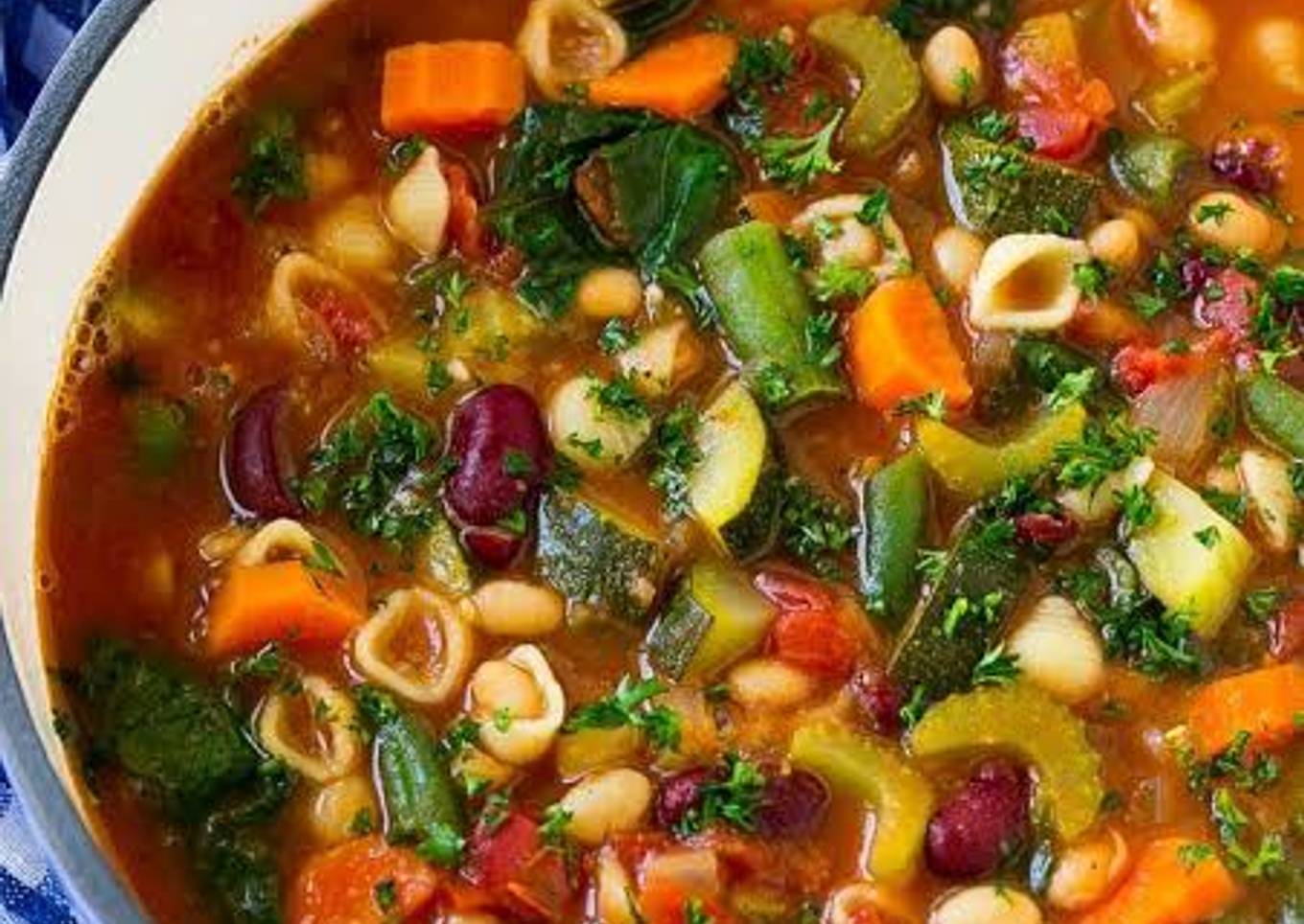 Minestrone soup
