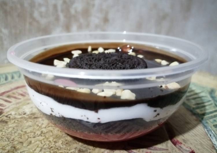 Bagaimana Masak Disert box Choco oreo yang Bisa Manjain Lidah