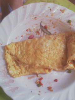 A picture of Egg omelette.