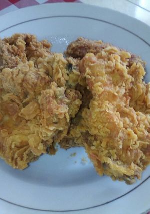 Foto resep Ayam tepung kriuk...simple