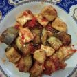 Terong tahu sambal bawang