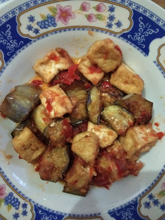 Foto resep Terong tahu sambal bawang