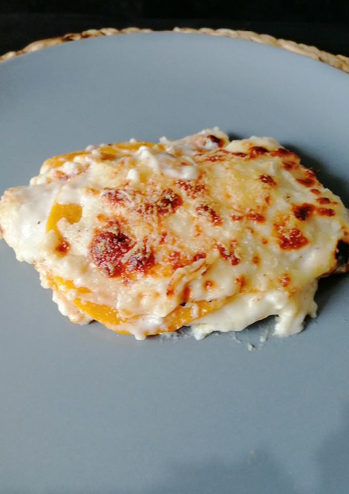 Una foto de "Parmesana" de calabaza