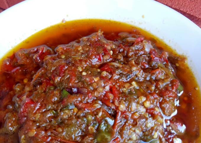 Sambal Terasi Pecel Lele Khas Lamongan