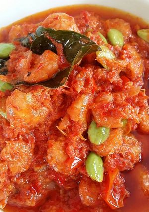 Foto resep Udang Saos Pedas