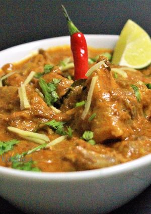 A picture of Ginger Mutton Angara.