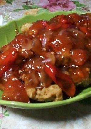 Foto resep 🌶🐟 Ikan tepung saos asam manis pedas
