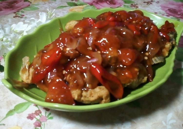 πΆπ Ikan tepung saos asam manis pedas