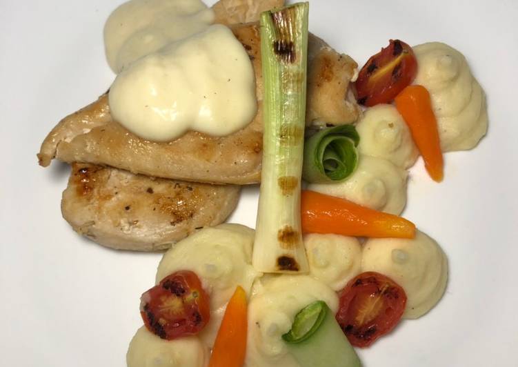 Resep Grill chicken with mashed potato yang Sempurna