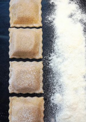 Foto di Ravioli di carne con sfoglia di grano🌾 di Timilia 🌞