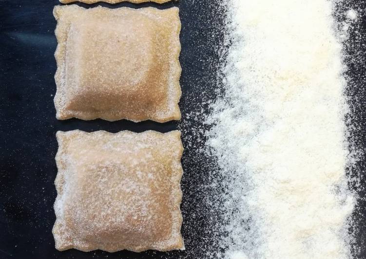 Ravioli di carne con sfoglia di grano🌾 di Timilia 🌞