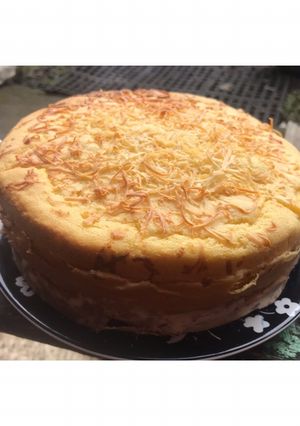 Foto resep Bolu tape keju anti gagal