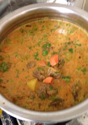 A picture of Meatball Curry.