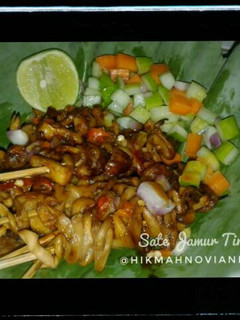 Foto resep Sate jamur tiram homemade