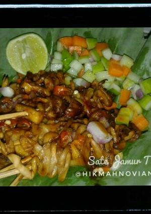 Foto resep Sate jamur tiram homemade