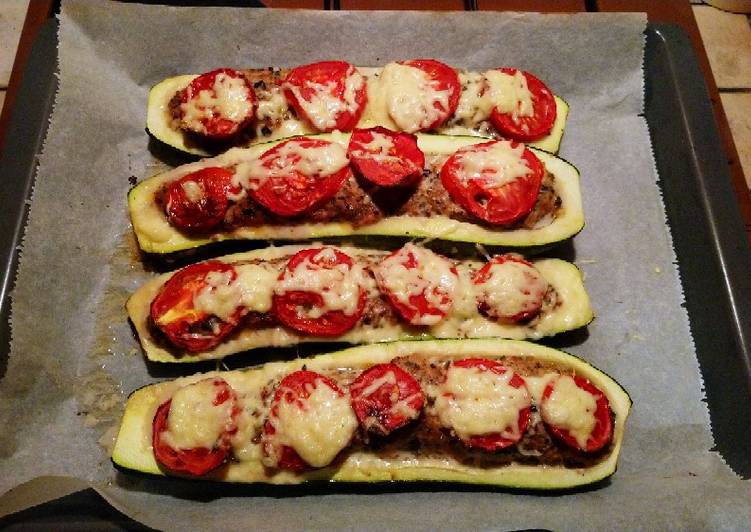 Courgettes farcies