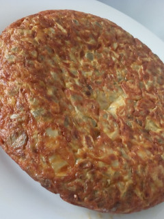 Una foto de Tortilla de Habas