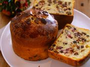 A picture of raisin berry cake