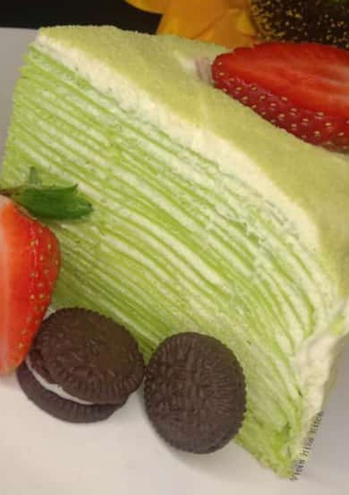 Foto resep Matcha Mille Crepe