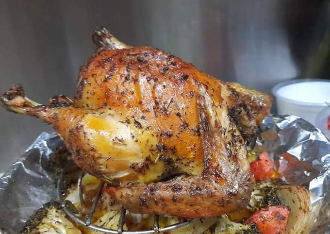 Tips Mengolah Ayam Kampung Panggang Rosemary dengan Buah Lemon, Di Jamin Mantap dan Tanpa Amis