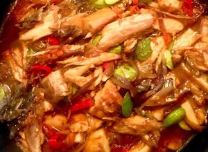 Foto resep Sambel ikan Barracuda#berburucelemekemas#resolusi2019