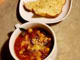 chickpea minestrone