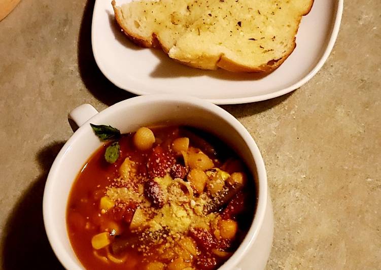 Recipe of Speedy Minestrone Soup