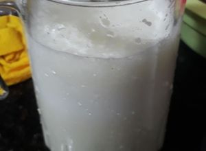 Una foto de Limonada con leche condensada