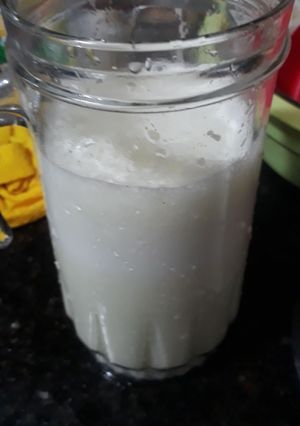 Una foto de Limonada con leche condensada