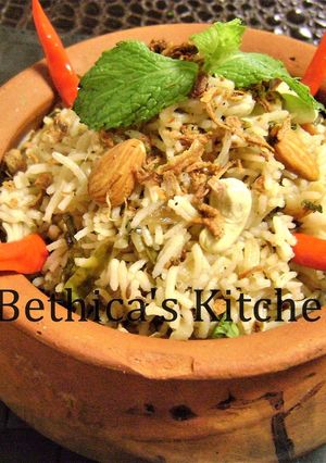 A picture of Bagara Rice.