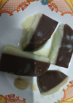 Foto resep Puding chocolatos greentea