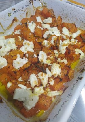 Foto di Zucca e feta al forno
