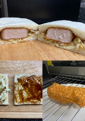 A picture of Katsu sando.