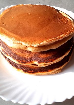 Una foto de Pancakes de avena