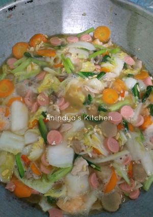 Foto resep Capcay Kuah
