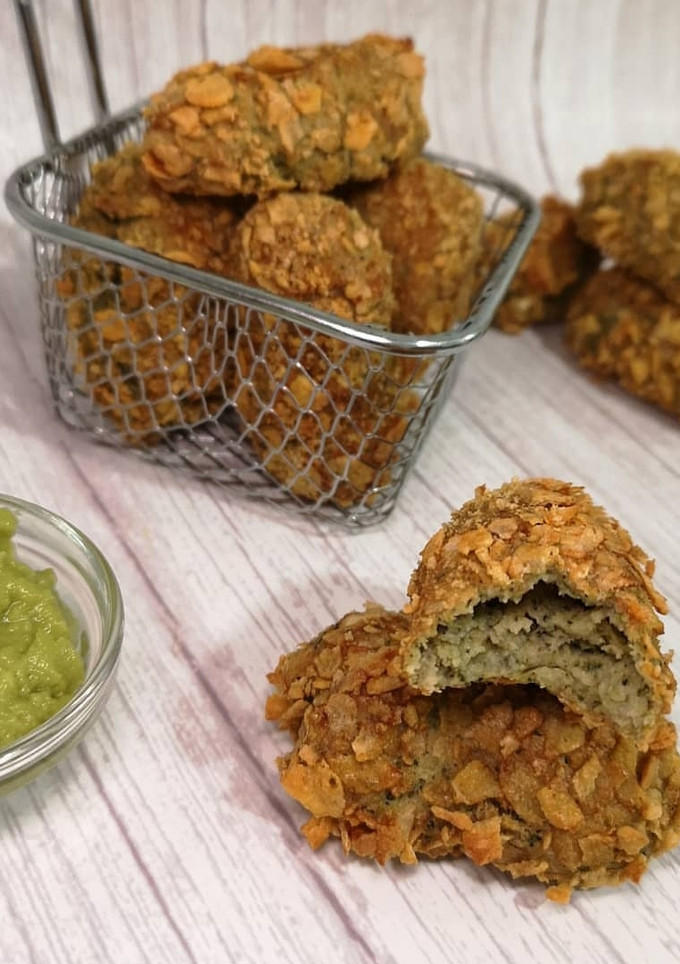 Una foto de Croquetas de patata y brócoli
