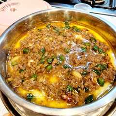 รูปของ Steam egg with minced beef