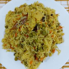 A picture of Vegetable polao.